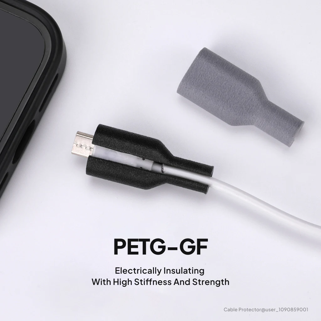 ELEGOO PETG-GF Glass Fiber Filament 1.75mm Gray - Image 8