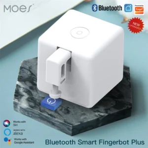 MOES Tuya Smart Bluetooth Fingerbot Plus Smart Life App Voice Control via Alexa, Google Assistant