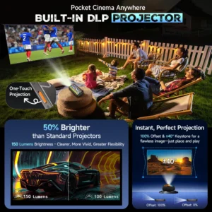 Ulefone Armor 34 Pro Plus 5G AI Rugged Phone 6.95" 25500mAh 32GB+512GB Built-in Projector 120Hz - Thumbnail Image 2