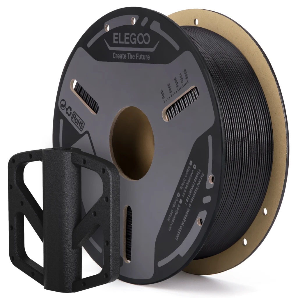 ELEGOO PETG-GF Glass Fiber Filament 1.75mm Gray - Image 4