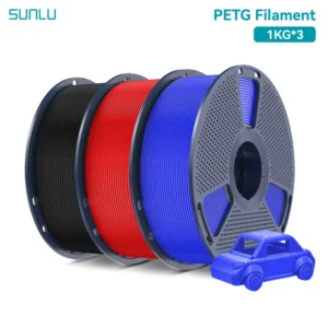 SUNLU PETG 3D Filament 1KG 3 Rolls - Thumbnail Image 15