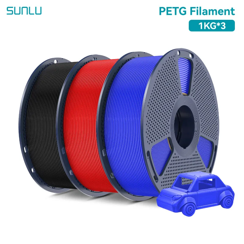 SUNLU PETG 3D Filament 1KG 3 Rolls - Image 15