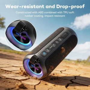 Ortizan Bluetooth Speaker, 40W Peak Outdoor, Wireless, Portable - Thumbnail Image 6