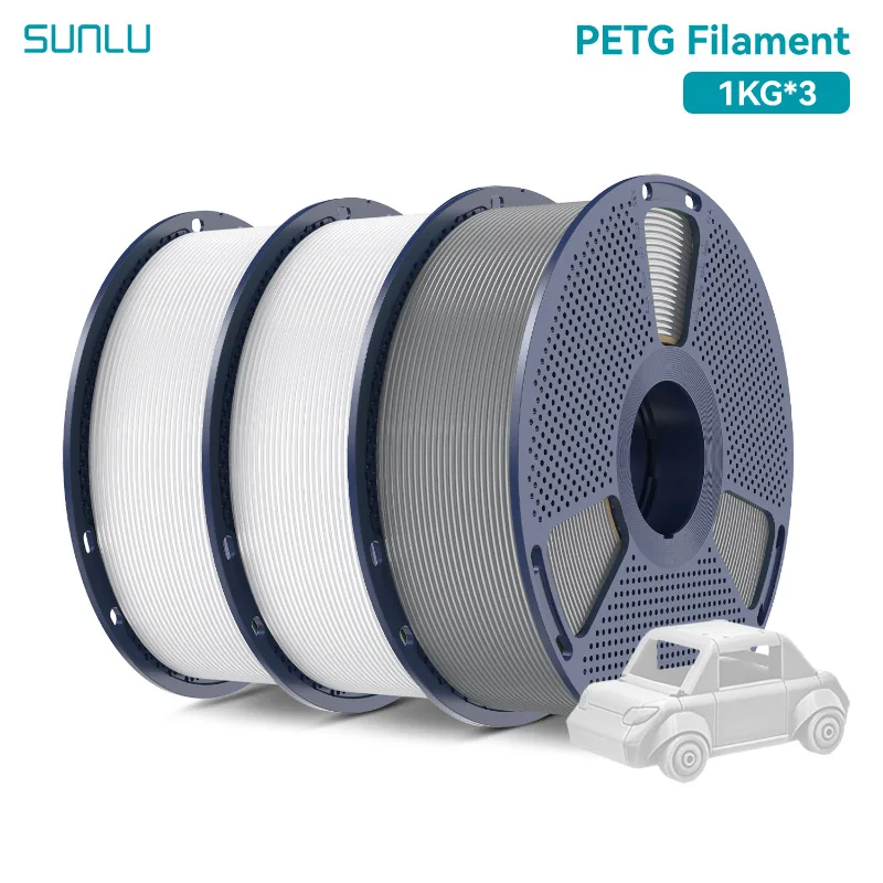 SUNLU PETG 3D Filament 1KG 3 Rolls - Image 17