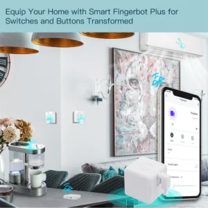 MOES Tuya Smart Bluetooth Fingerbot Plus Smart Life App Voice Control via Alexa, Google Assistant - Thumbnail Image 3