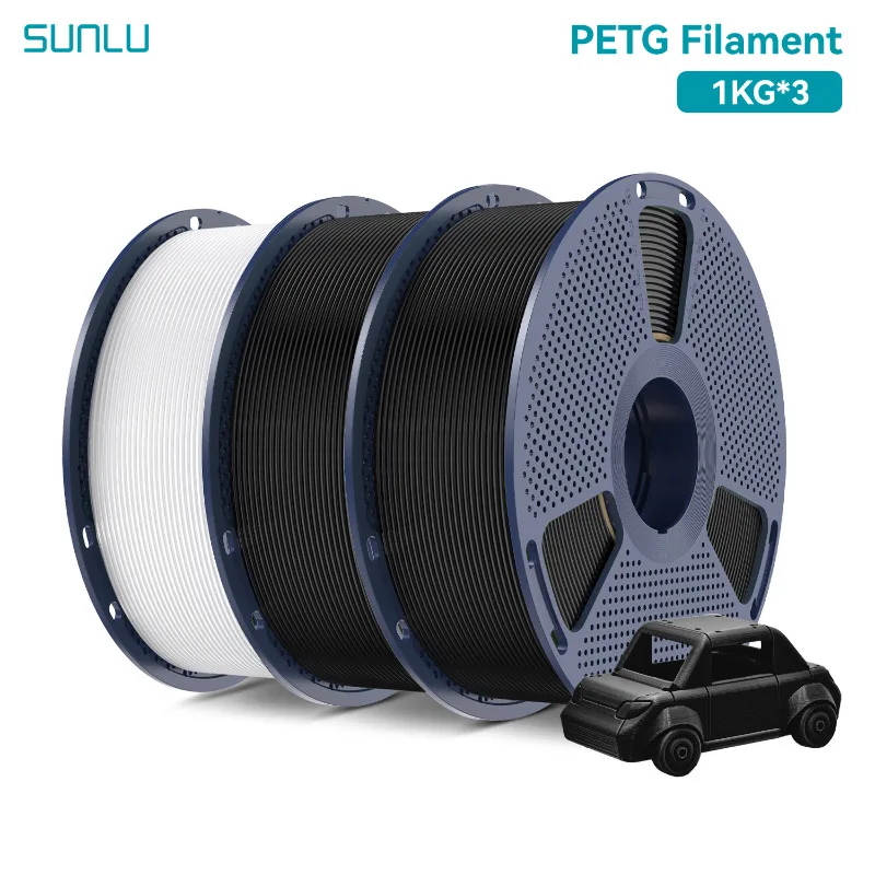 SUNLU PETG 3D Filament 1KG 3 Rolls - Image 13