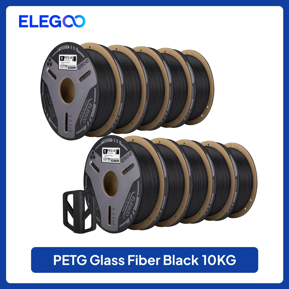 ELEGOO PETG-GF Glass Fiber Filament 1.75mm Gray - Image 11