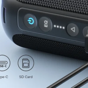 Ortizan Bluetooth Speaker, 40W Peak Outdoor, Wireless, Portable - Thumbnail Image 13
