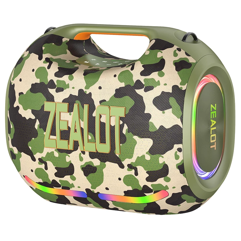 ZEALOT-ZE21 250W Big Power Wireless TWS Subwoofer Bluetooth Speaker - Image 8