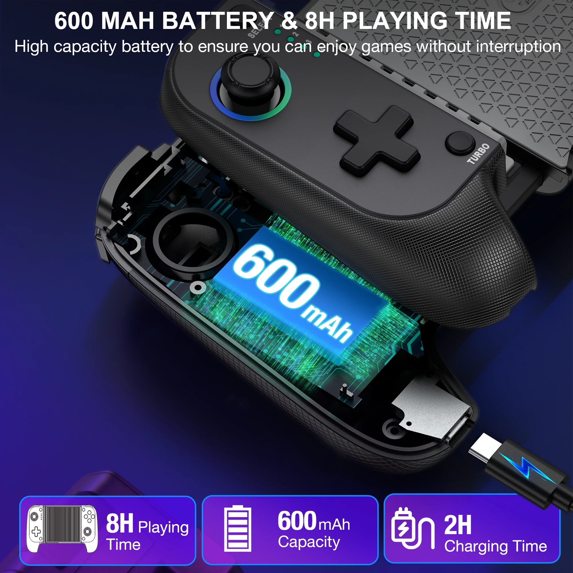 Telescopic Bluetooth Game Controller - Image 4