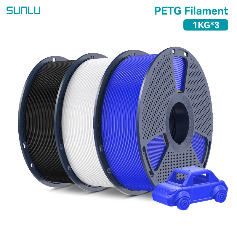 SUNLU PETG 3D Filament 1KG 3 Rolls - Image 16