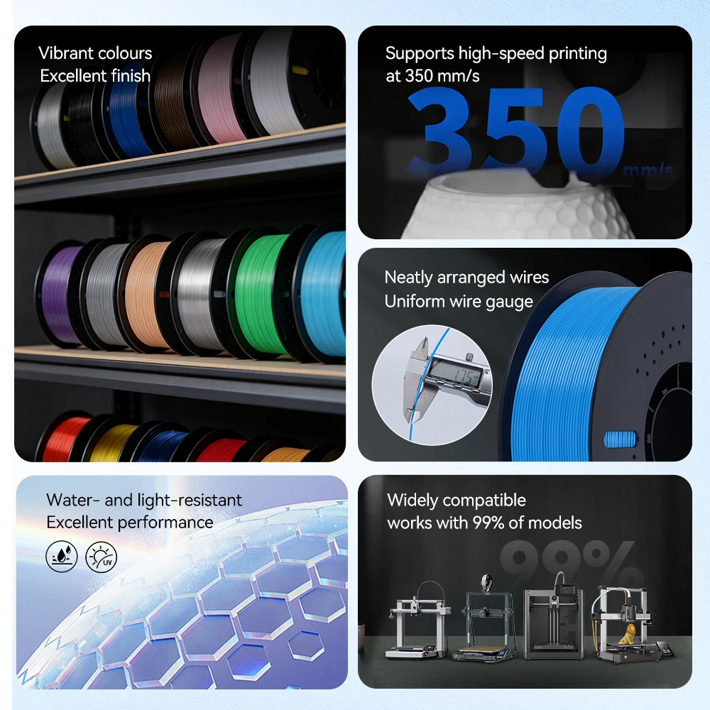 KINGROON 22LBS PETG or PLA Filament - Image 2