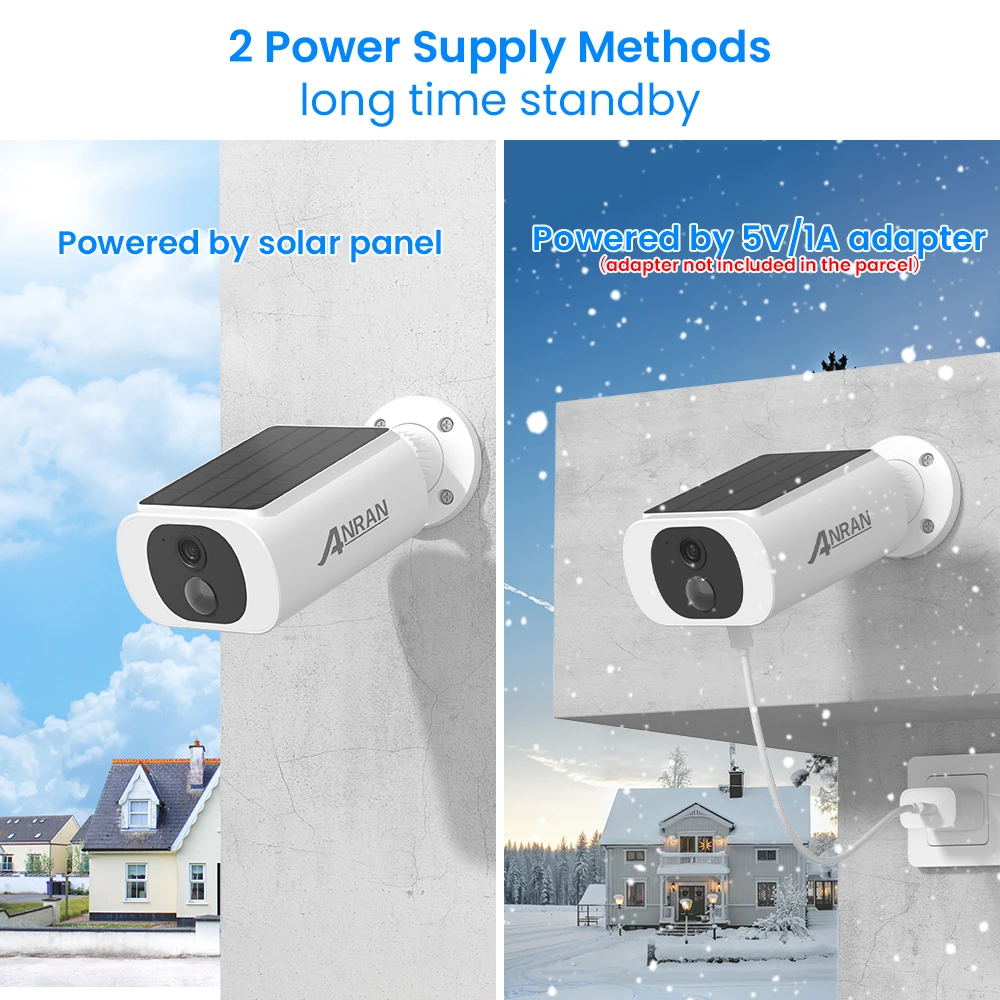 ANRAN 2K Solar Security Camera - Image 5