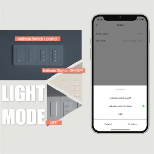 MOES Wi-Fi Smart Light Switch US Single Pole Push Button Wall Switch - Thumbnail Image 6