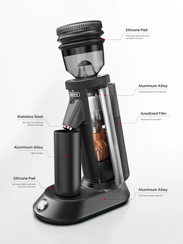 HiBREW G5 Conical Burr Electric Coffee Grinder - Image 3