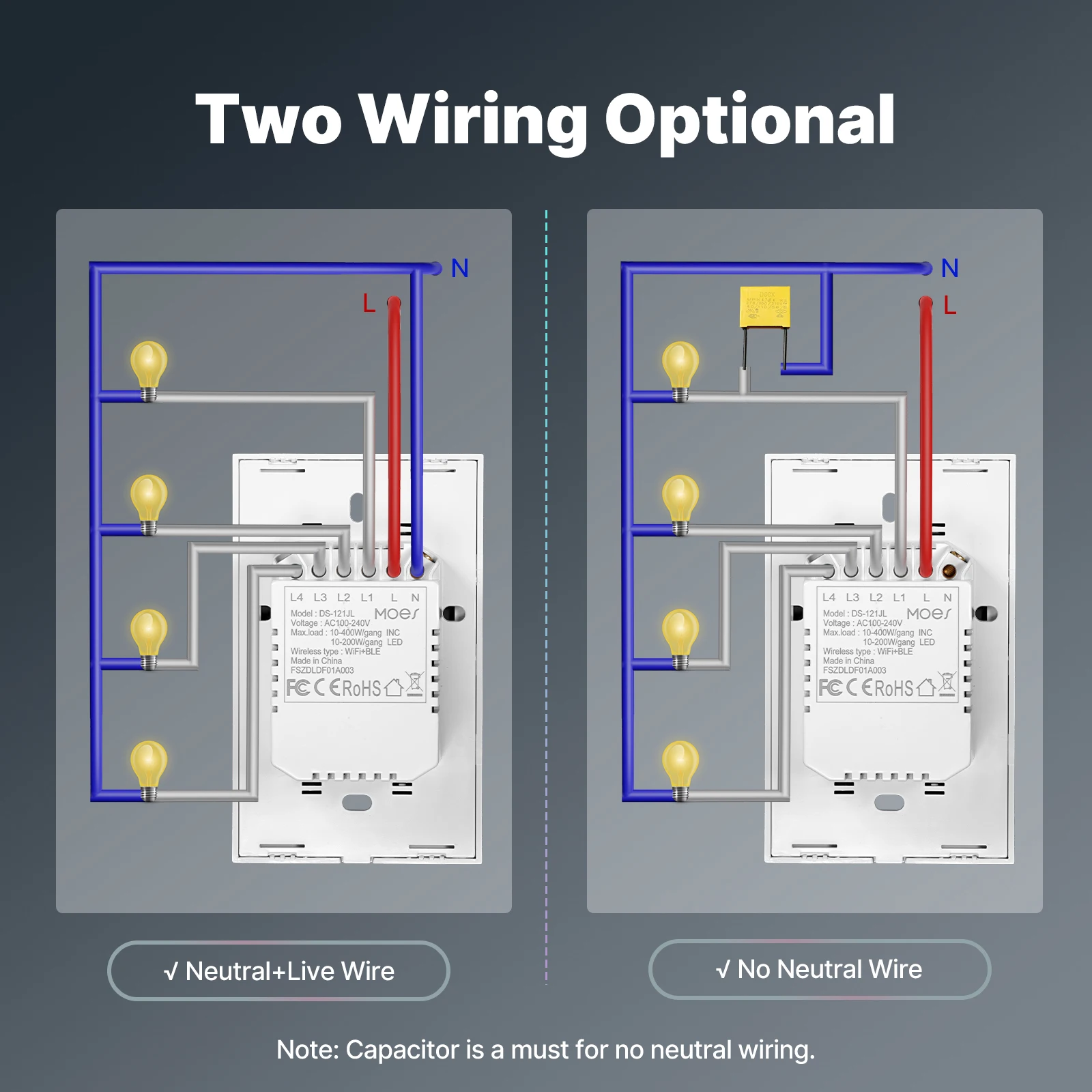 Tuya WiFi Smart Light Switch - Image 4