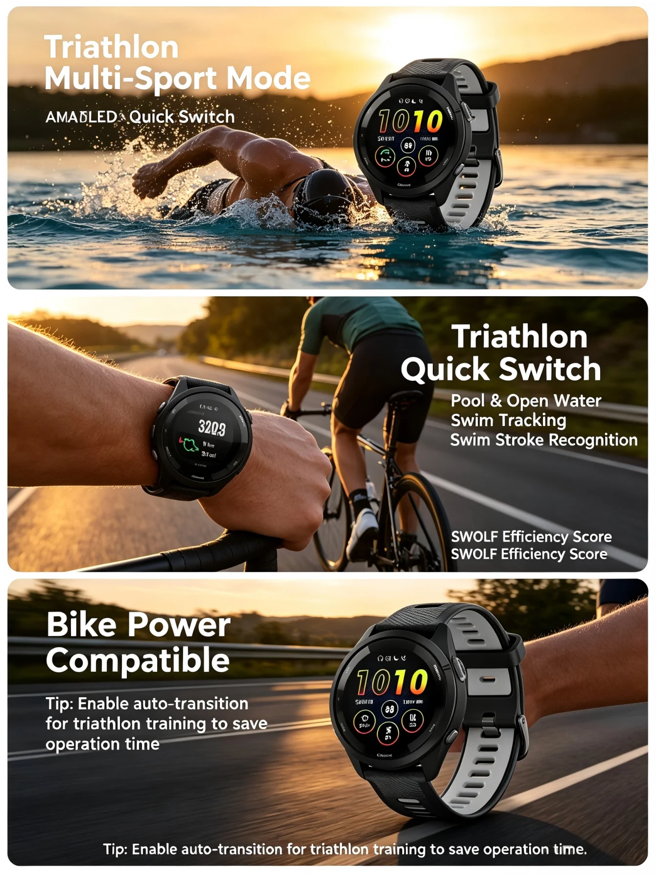 Garmin Forerunner 265 Outdoor GPS Smartwatch - Image 3