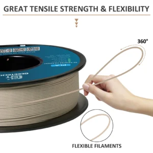 Geeetech Wood PLA 5kg 1.75mm Filament - Thumbnail Image 3
