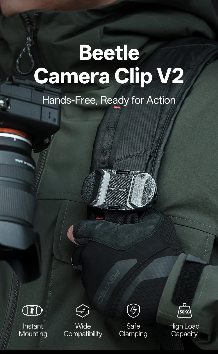 PGYTECH Beetle V2 Camera Clip (Clip Only) - Image 8