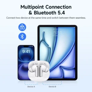 QCY Melobuds N50 ANC Bluetooth 5.4 Wireless Earphones - Thumbnail Image 6