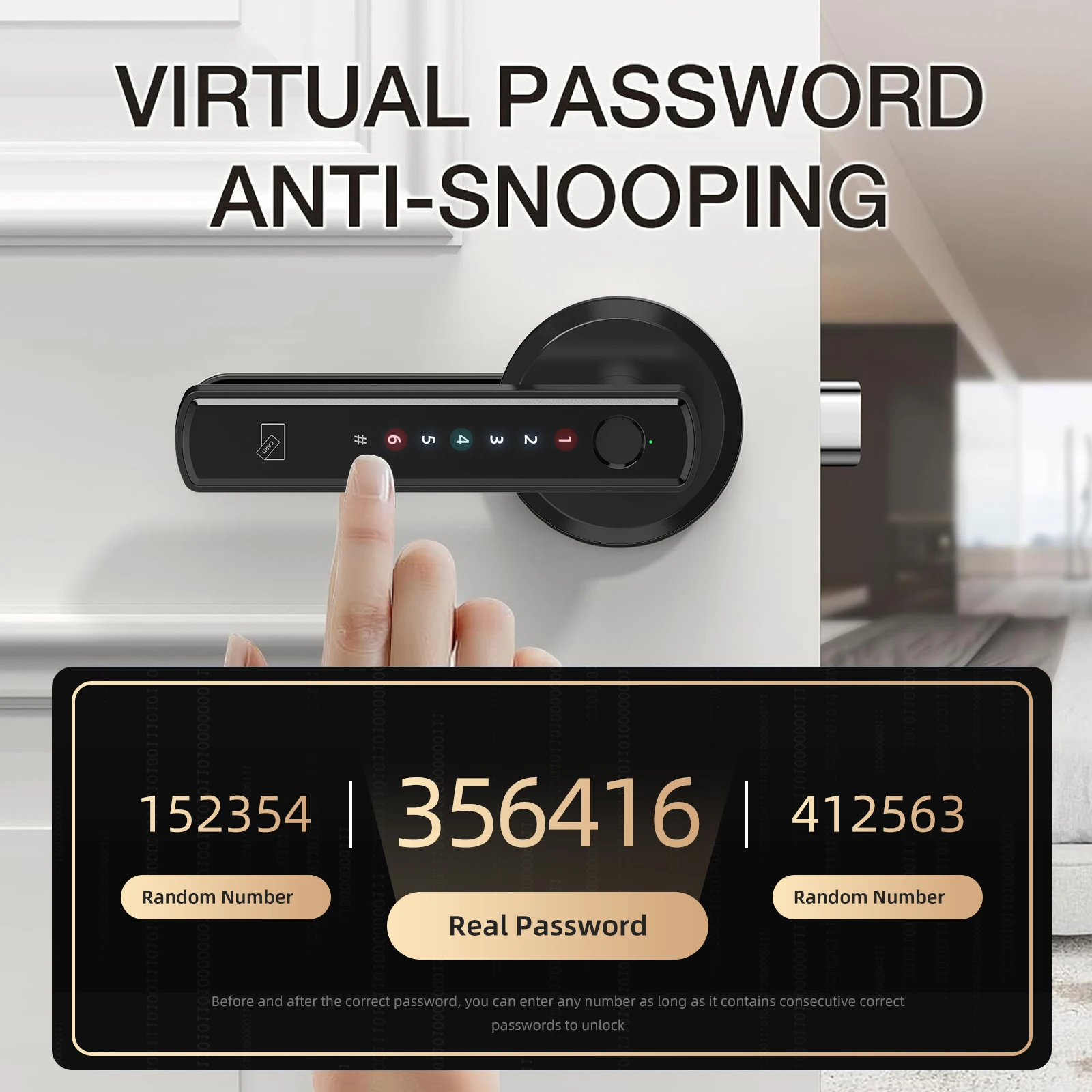 Viladepot Smart Lock Fingerprint Door Lock - Image 4