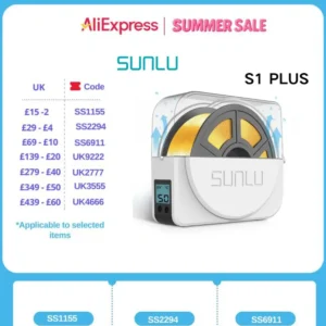 SUNLU S1+ 3D Filament Drying Box