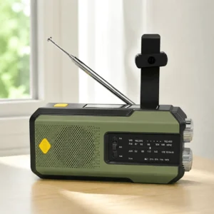Emergency Solar Hand Crank NOAA Weather Radio - Thumbnail Image 9