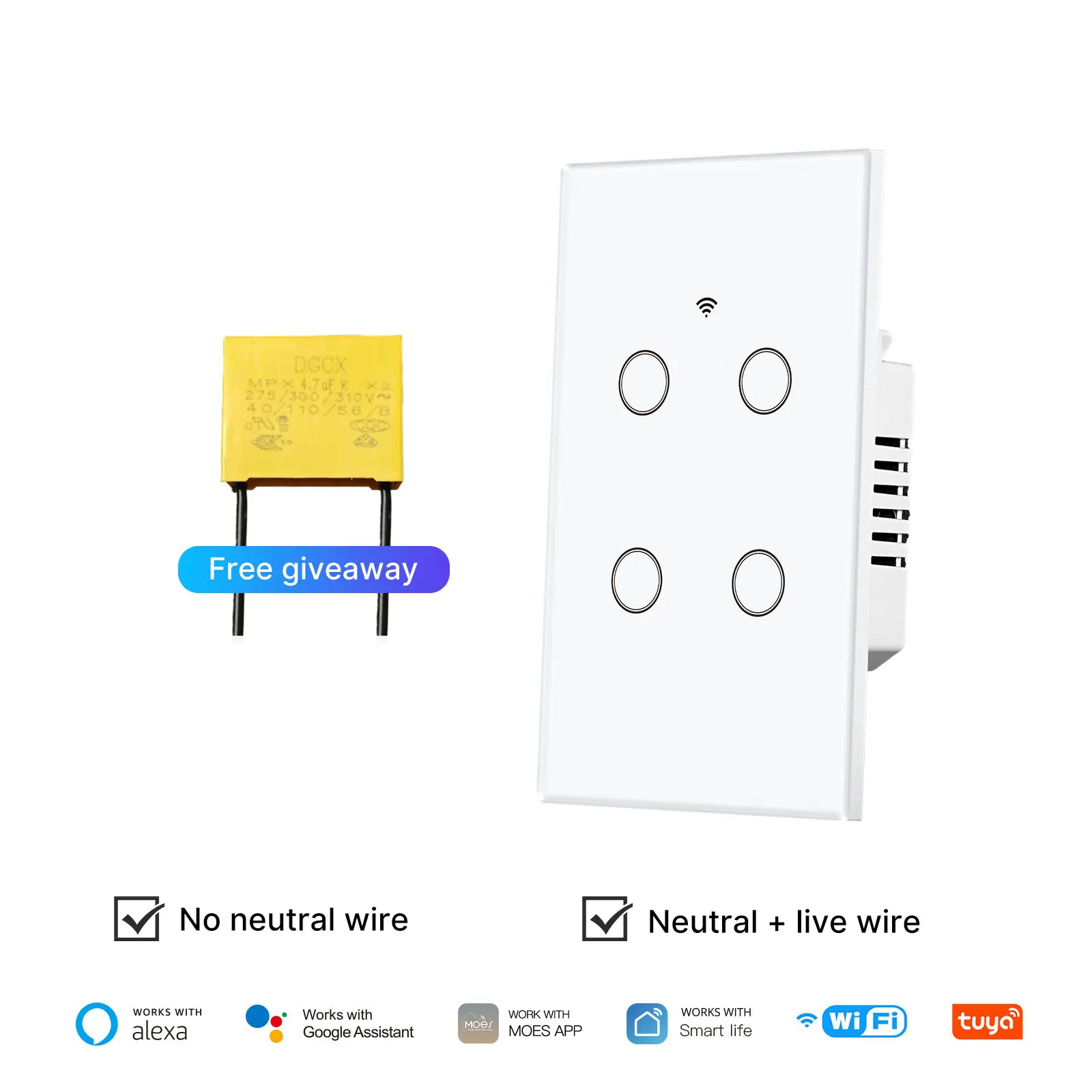 Tuya WiFi Smart Light Switch - Image 9
