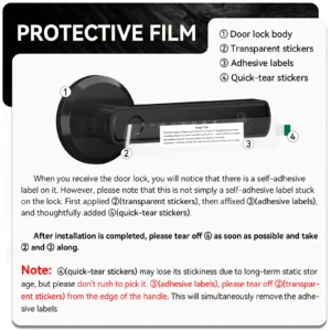 Viladepot Smart Lock Fingerprint Door Lock - Thumbnail Image 6