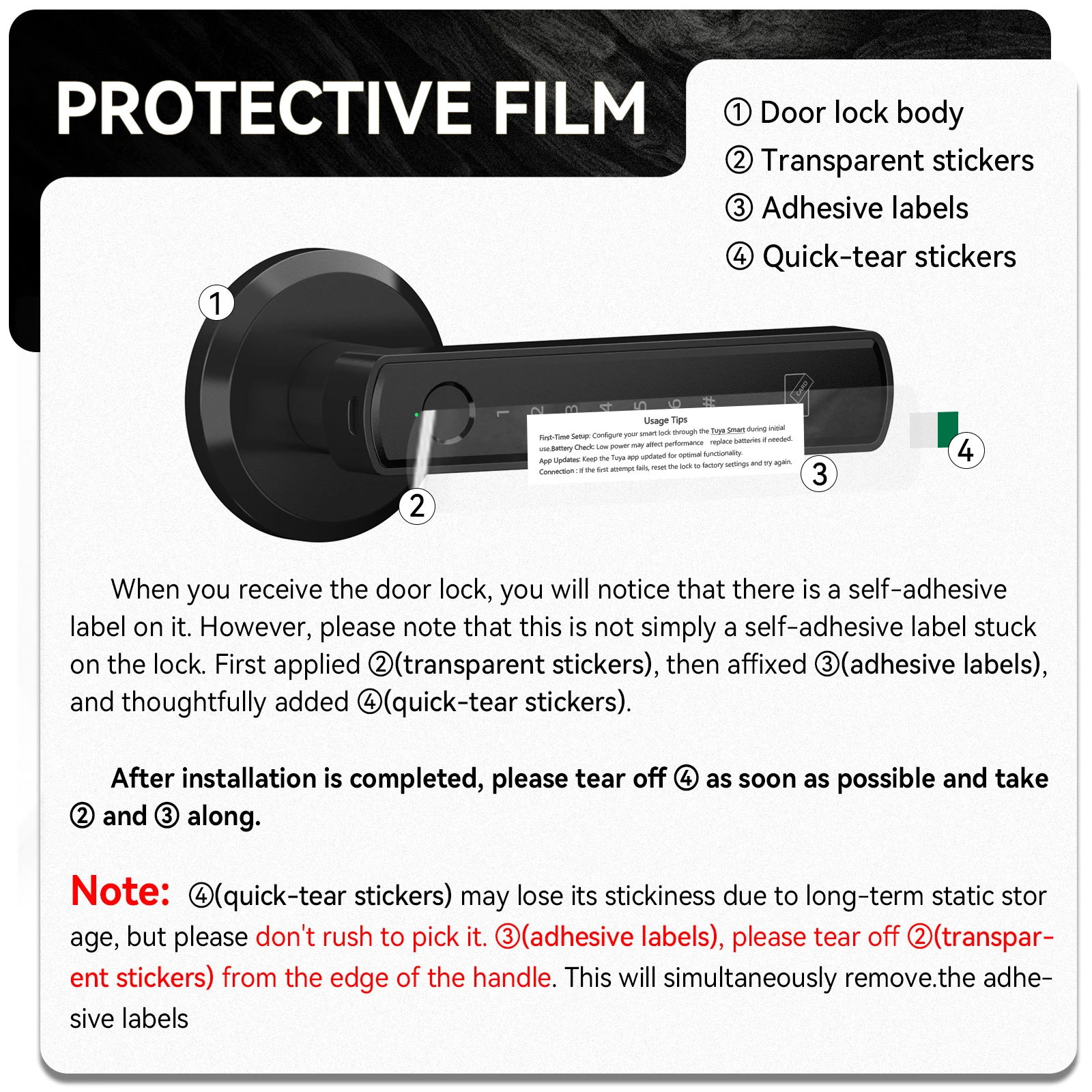 Viladepot Smart Lock Fingerprint Door Lock - Image 6