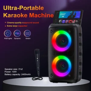 ZNLYRION HY-3317 Portable Bluetooth Karaoke Speaker