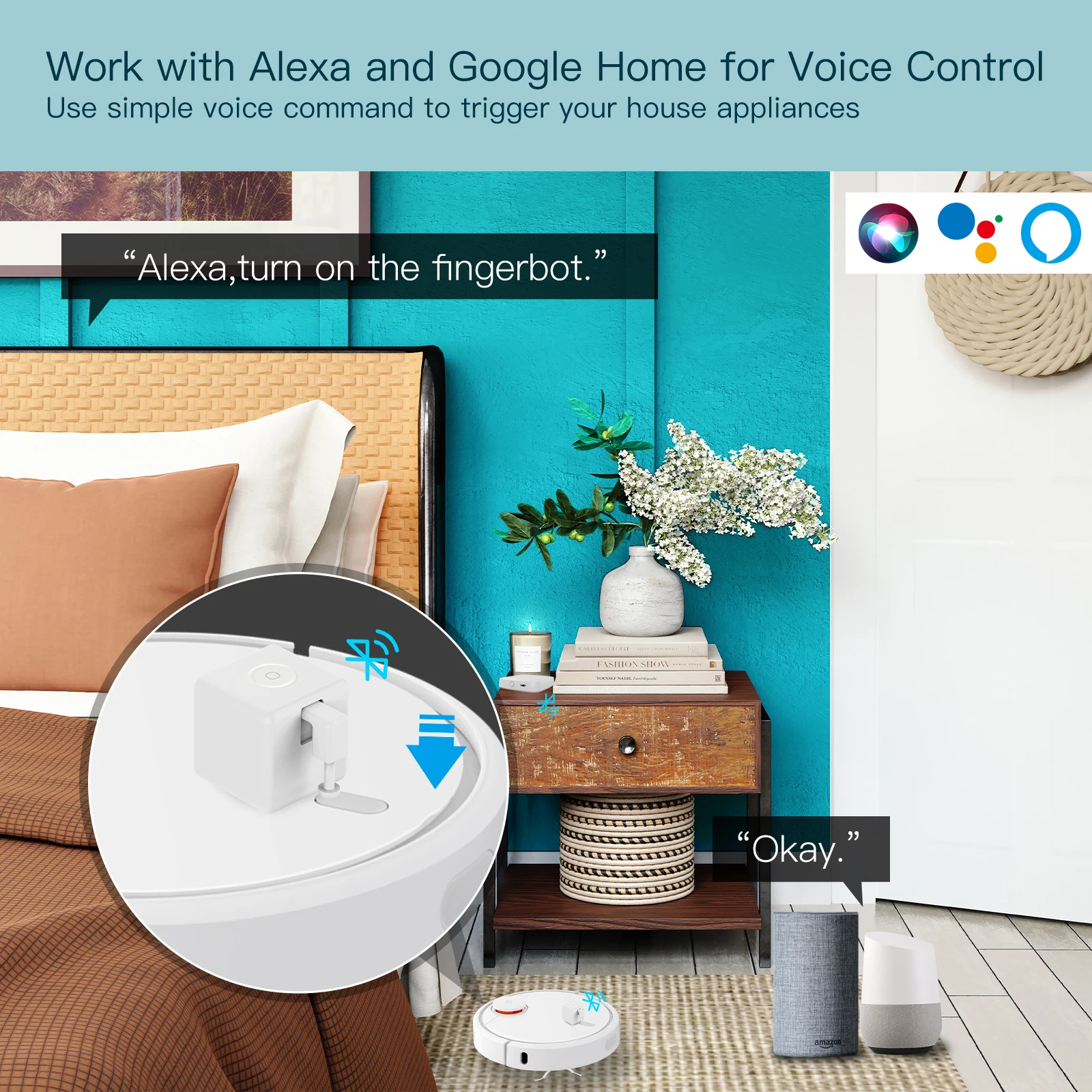 MOES Tuya Smart Bluetooth Fingerbot Switch - Image 5