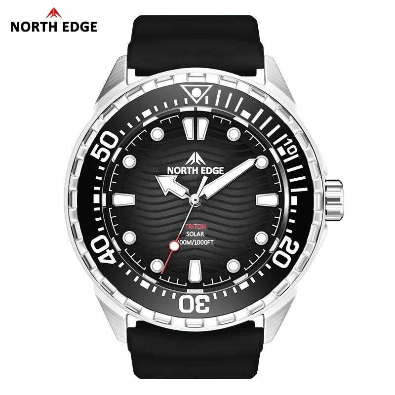NORTH EDGE 2026 New TRITON Solar Powered Dive Watch - Image 8