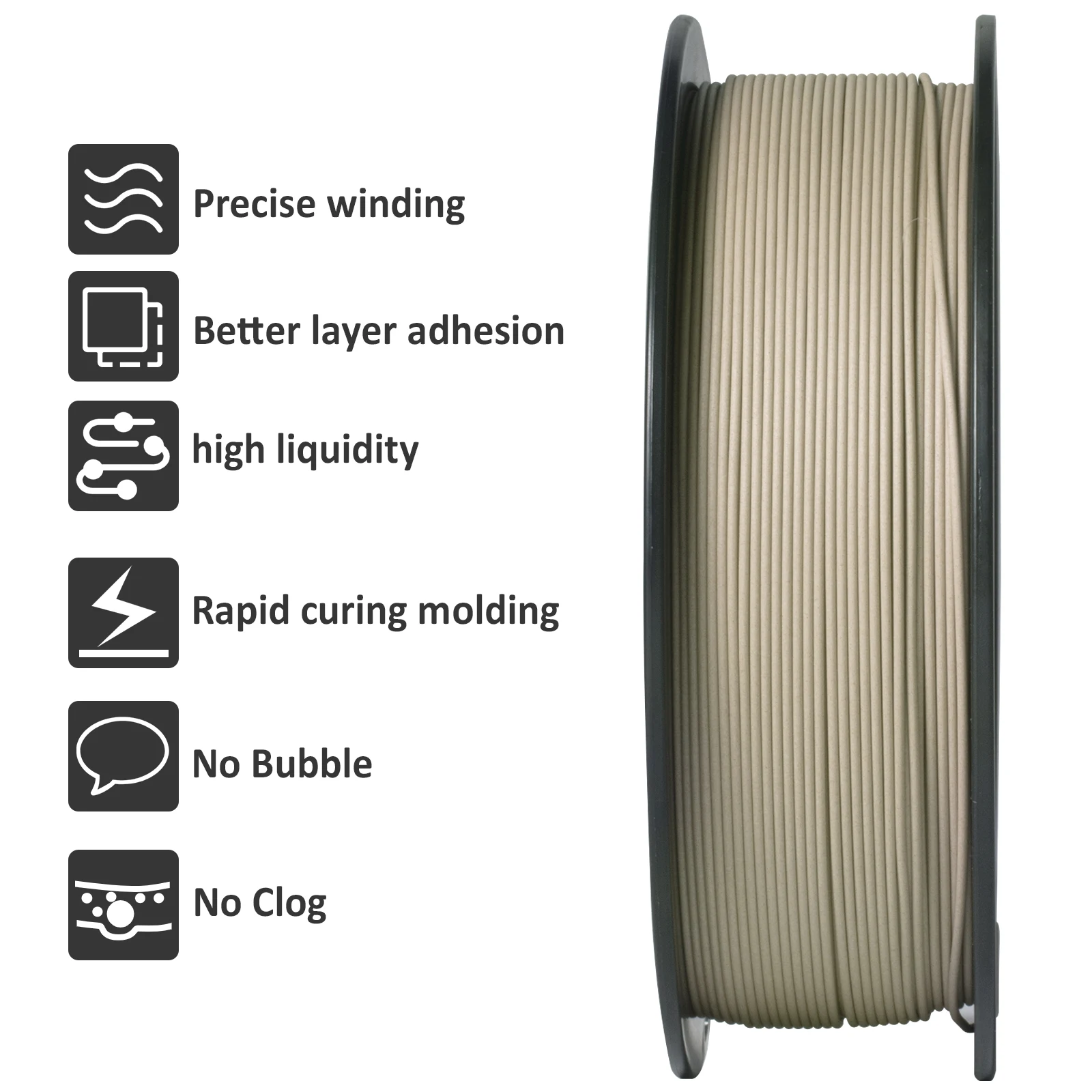 Geeetech Wood PLA 5kg 1.75mm Filament - Image 4