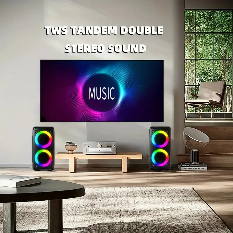 ZNLYRION HY-3317 Portable Bluetooth Karaoke Speaker - Image 8