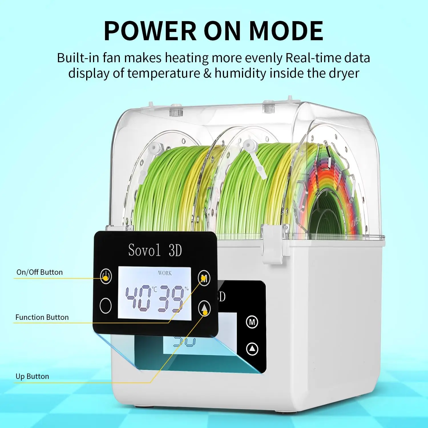 Sovol 2 Filament Dehydrator - Image 4