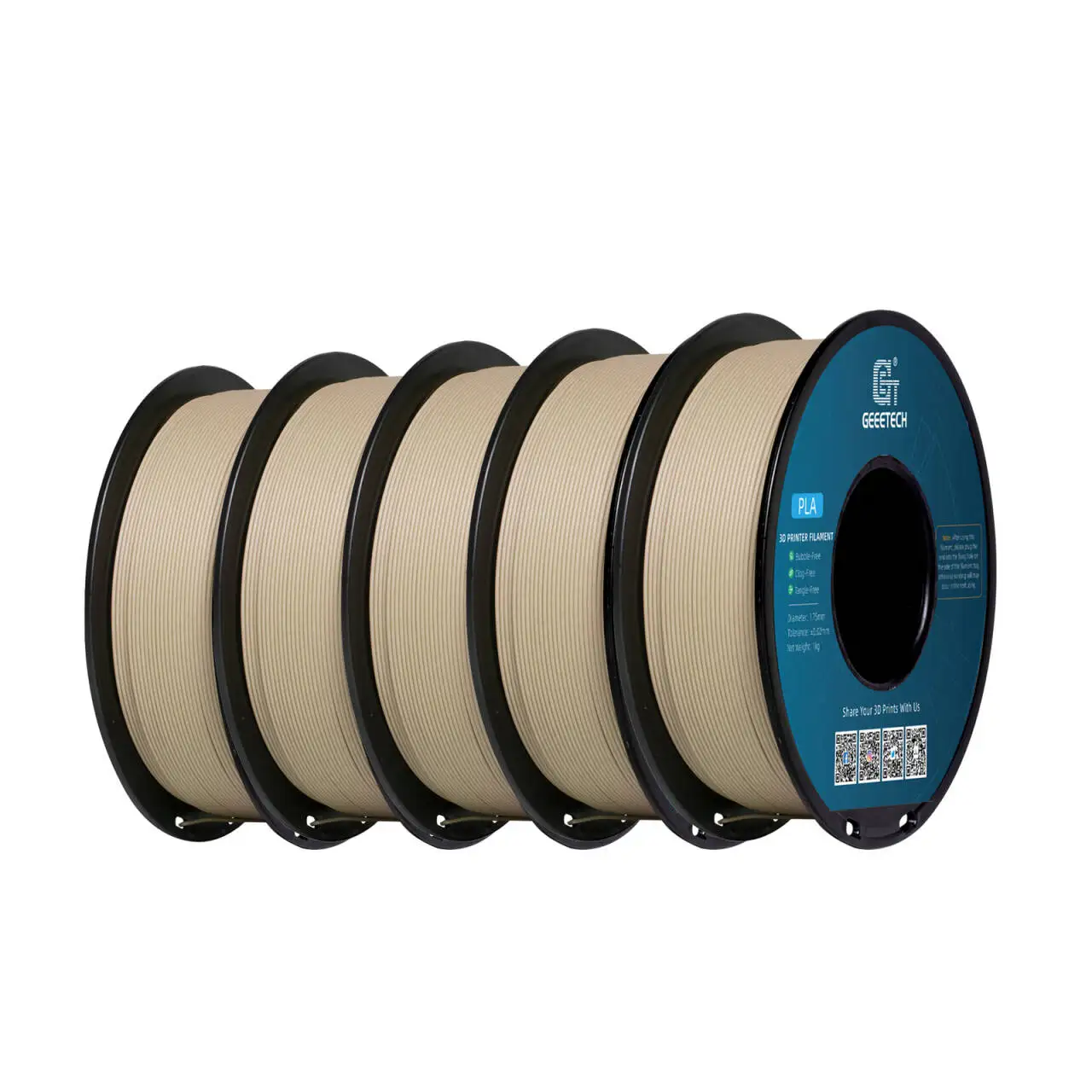 Geeetech Wood PLA 5kg 1.75mm Filament - Image 7