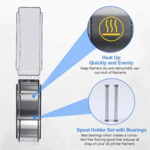 SUNLU S1+ 3D Filament Drying Box - Thumbnail Image 4