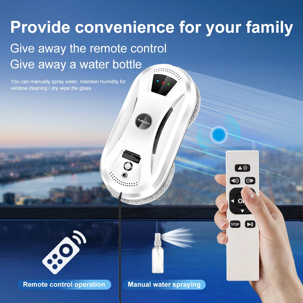 PuRuiKai Ultra Thin Window Cleaning Robot - Image 3