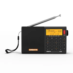 XHDATA D808 Professional AM FM SW MW AIR SSB RDS Radio - Thumbnail Image 7