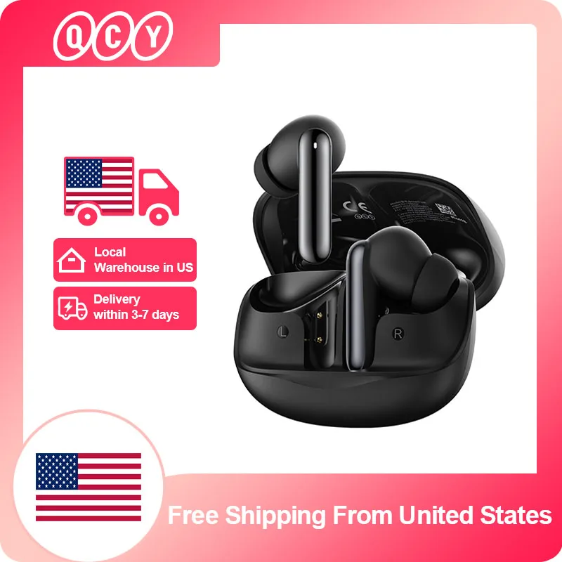 QCY Melobuds N50 ANC Bluetooth 5.4 Wireless Earphones - Image 1
