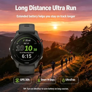 Garmin Forerunner 255 Smartwatch - Thumbnail Image 7