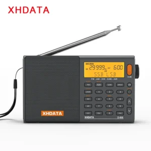 XHDATA D-808 AM/FM/SW/MW SSB AIR RDS Full Band Portable Radio - Thumbnail Image 7