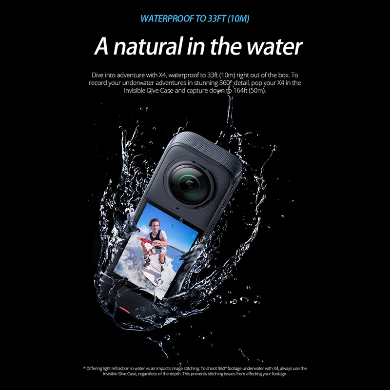Insta360 X4 8K Panoramic Action Camera Refurbished - Image 7