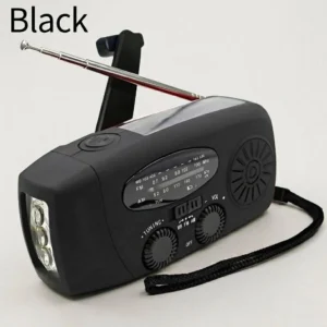 Solar Hand Crank Emergency Weather Radio - Thumbnail Image 10