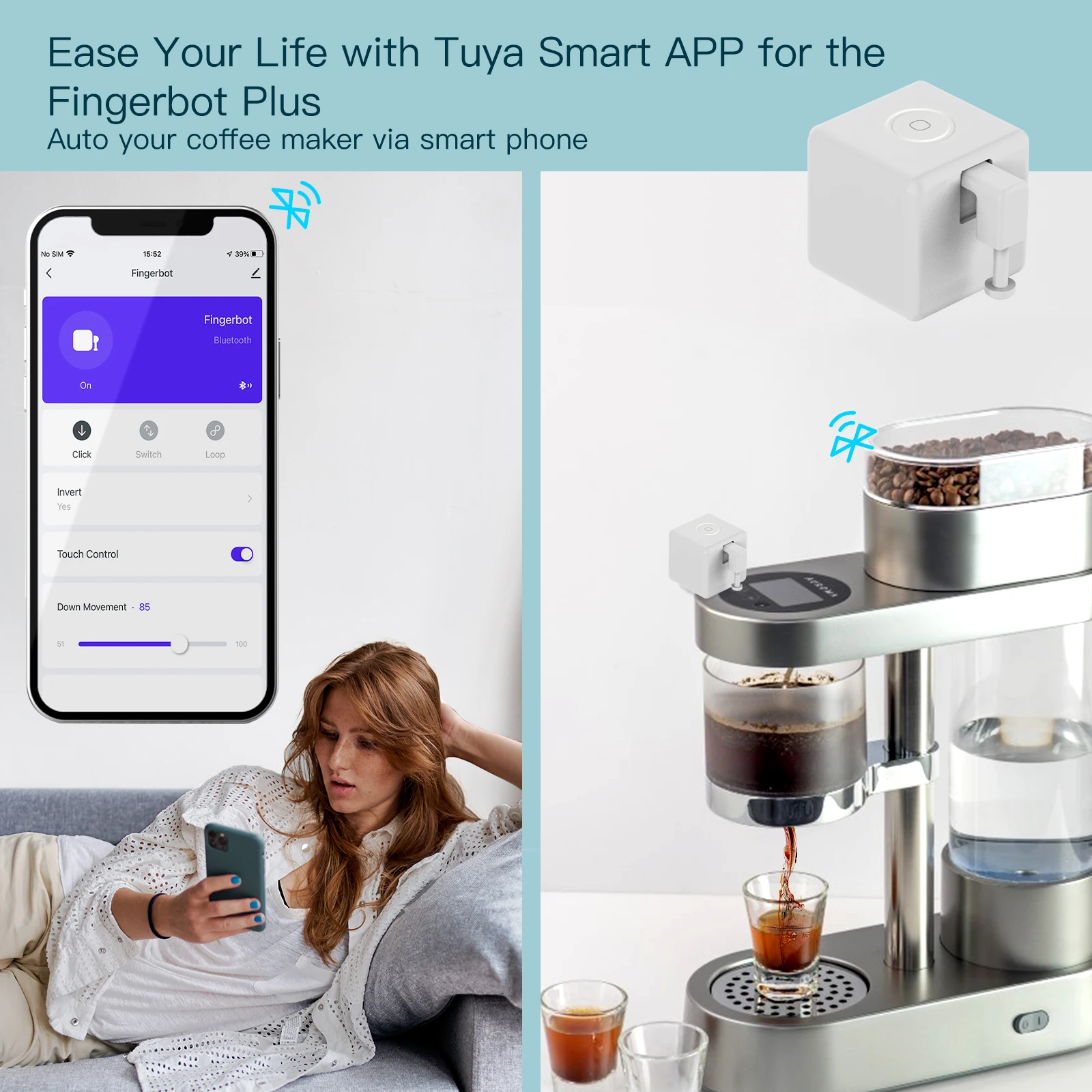 MOES Tuya Smart Bluetooth Fingerbot Switch - Image 4