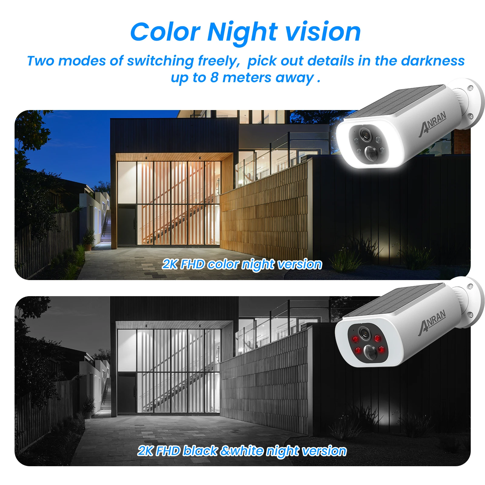 ANRAN 2K Solar Security Camera - Image 6
