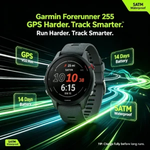 Garmin Forerunner 255 Smartwatch - Thumbnail Image 2