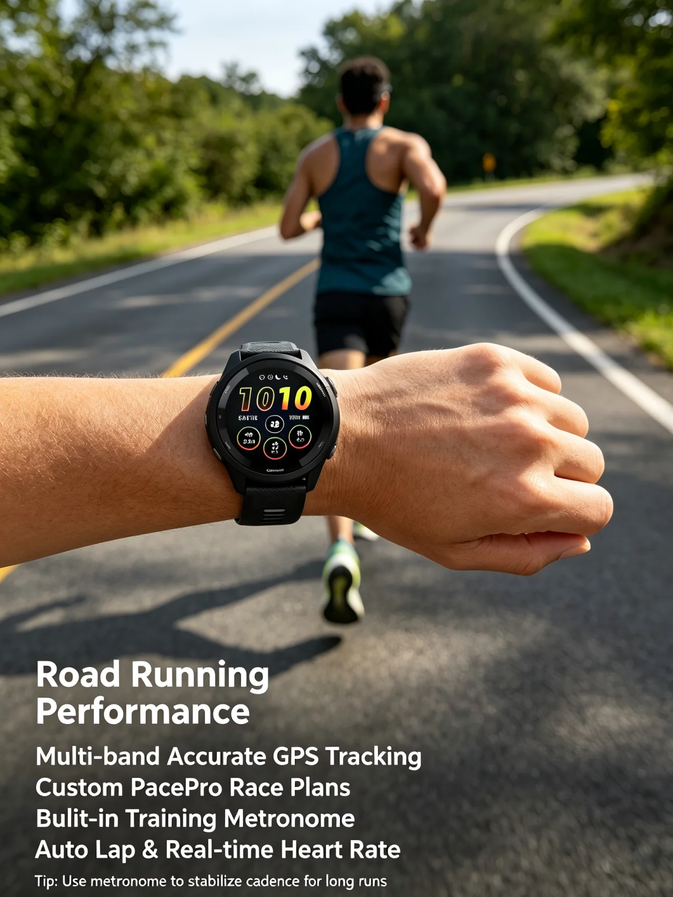 Garmin Forerunner 265 Outdoor GPS Smartwatch - Image 6