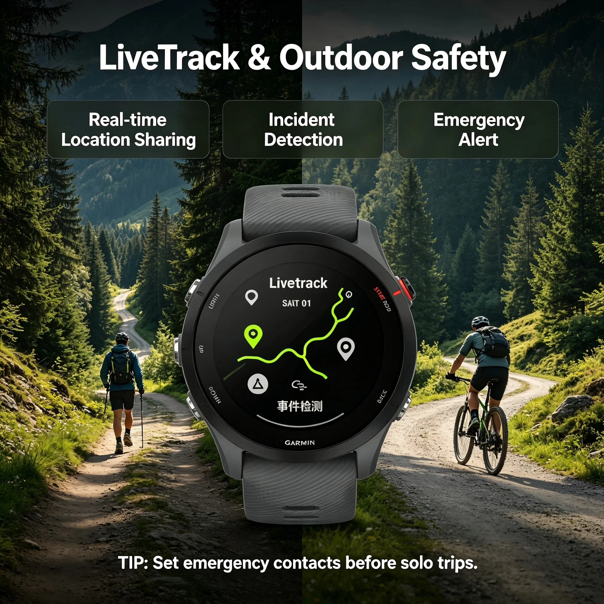 Garmin Forerunner 255 Smartwatch - Image 1